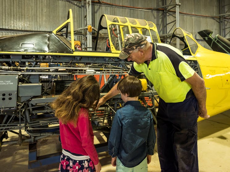 Attractions in Parkes NSW - The Aviation Museum, Country Airstrips Australia