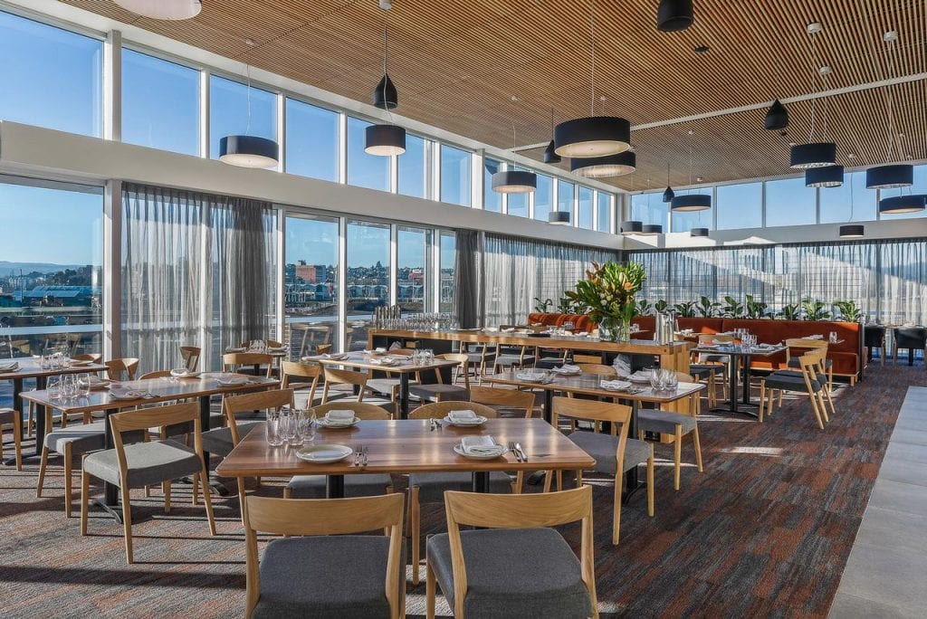 Grain of the Silos cafe at Peppers Silo Hotel - Country Airstrips Australia