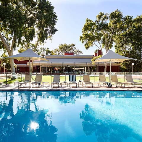Accommodation at the Desert Gardens Hotel - Country Airstrips Australia