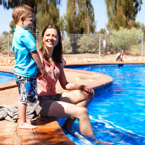 Uluru campground accommodation - Country Airstrips Australia