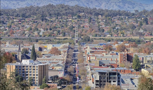 Albury in New South Wales
