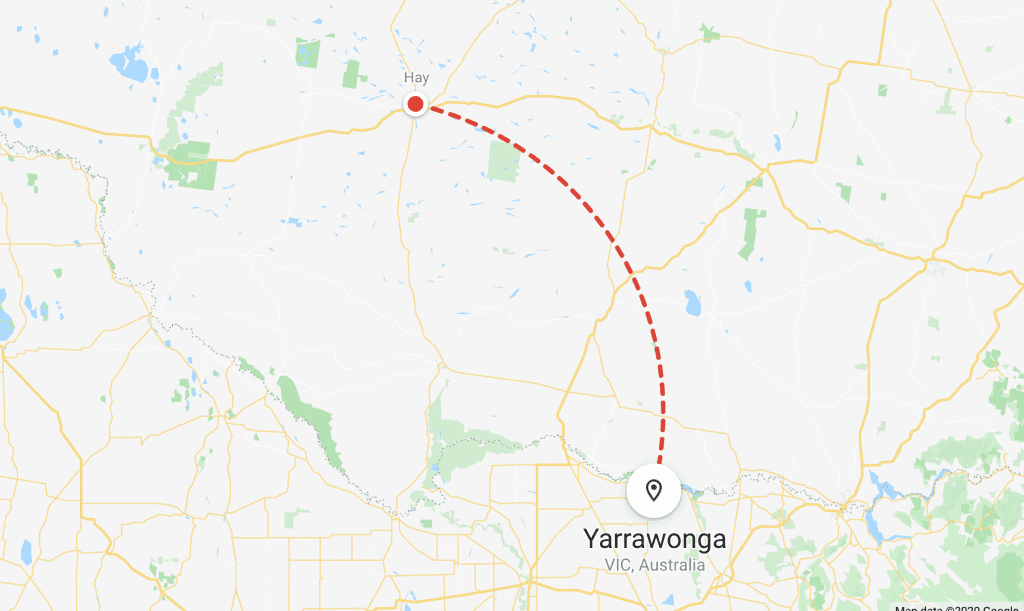Hay to Yarrawonga