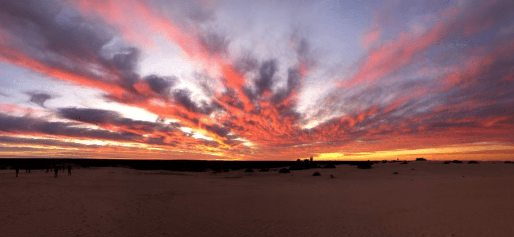 Magnificent Sunset at Mungo