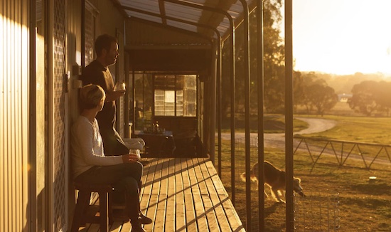 Hutch Hilton accommodation at Hutton Vale Farm in SA.