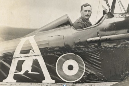 Captain F Holden flew from Old Bar Airstrip during WW2
