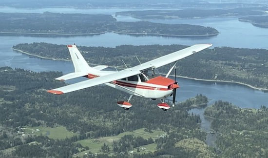 Cessna Aircraft 172H. Country Airstrips Australia.